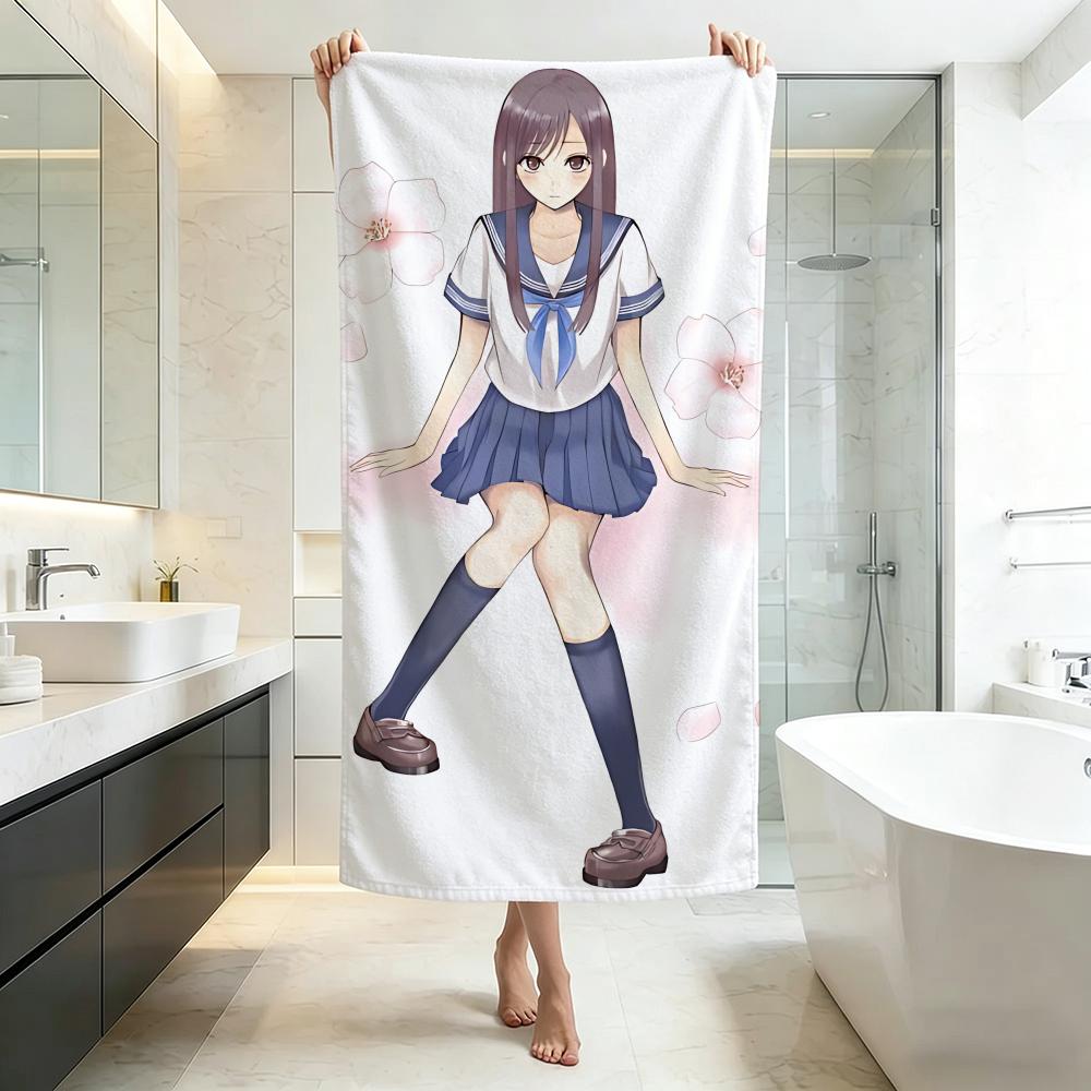 Vibrant H-Hanasaku IrohaS Towel Five-Star Hotel Quality Eco-Friendly Ultra Soft Thick Towels & Beach Towels