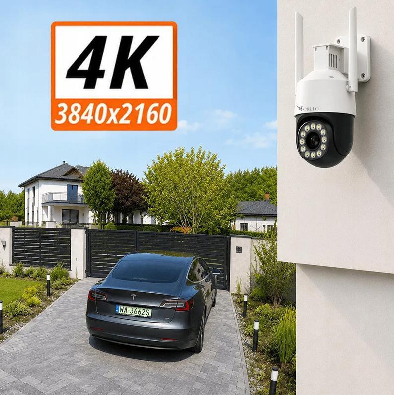 Orllo TZ11 PT 4K 8MP Outdoor PTZ IP Camera Wi-Fi 4G LTE Tuya