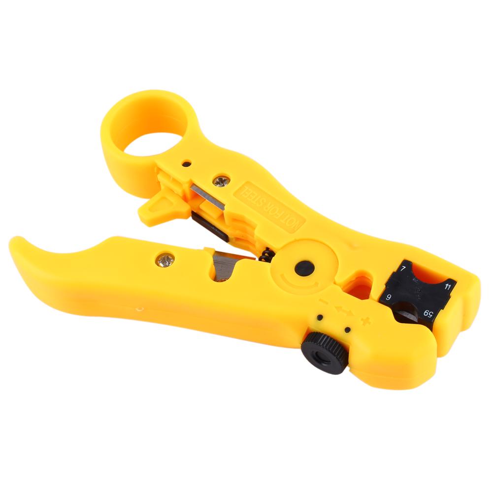 Rotary Coax Coaxial Cable Wire Cutter Stripping Tool RG596711 Stripper