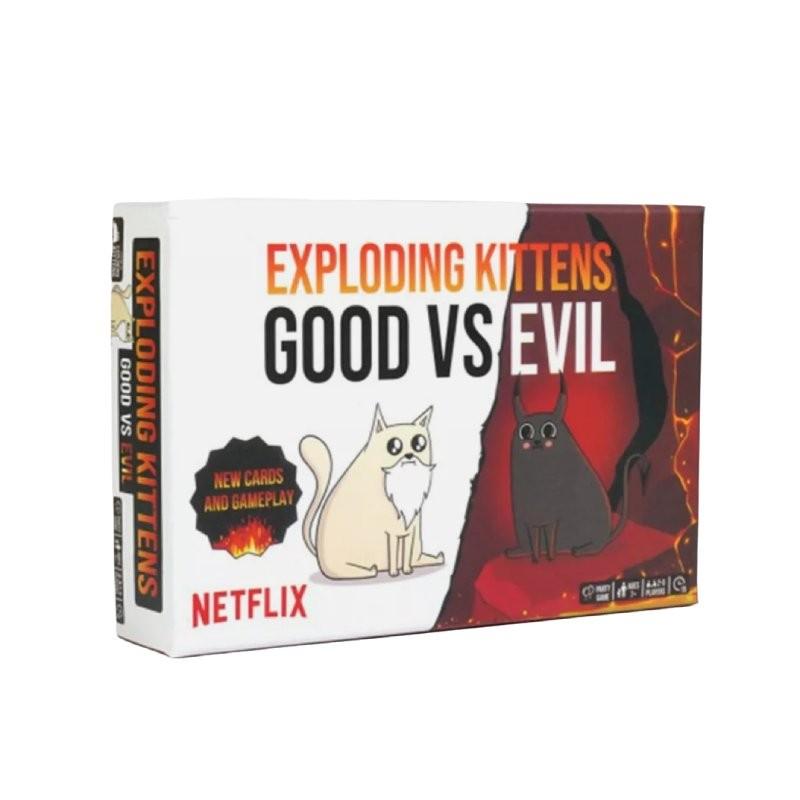 Увлекательная игра «Взрывающиеся котята» с говорящими персонажами для бесконечного развлечения красный