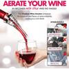 Wine Aerator Pourer Spout 2-in-1 Attaches To Any Wine Bottle for Improved Flavor Red Wine Decanter with Aerator JT73