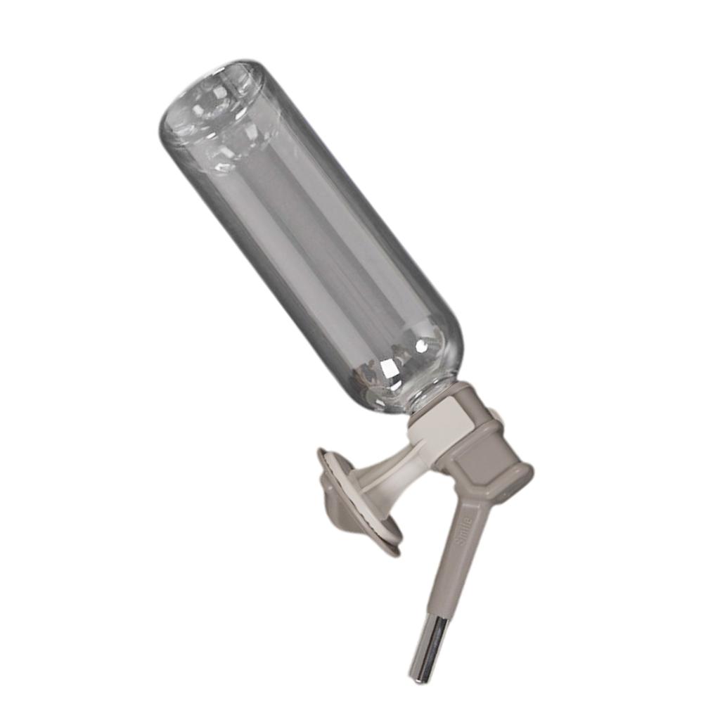 490ml Hanging Pet Water Bottle with 360 Degree Rotatable LeakProof Spout for Small Dog Cats Indoor Outdoor Kennel Use