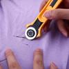 28mm Patchwork Roller Wheel Knife Cloth Cutter Leather Paper Fabric Craft Fabrics Knife Rotary Cutter Cutting Sewing Accessories