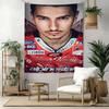 Jorge Lorenzo Custom Your Name Wall Decor Tapestry Art For Pet Memorial Birthdaywedding Party Backdrop Family Gift