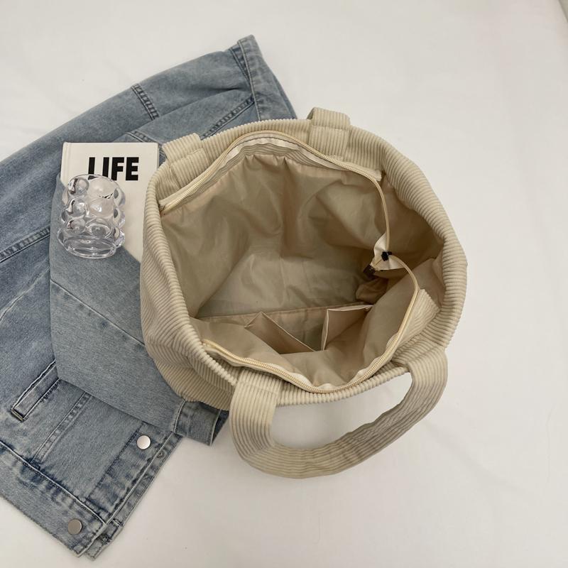 Τσάντα Κοτλέ Γυναικεία Τσάντα ώμου Τσάντα Tote