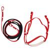 PVC PU Lther Nylon Horse Bridle Rein, Horse   and Rein Set, Equestrian Equipment Idl for Competitions Daily Training Riding
