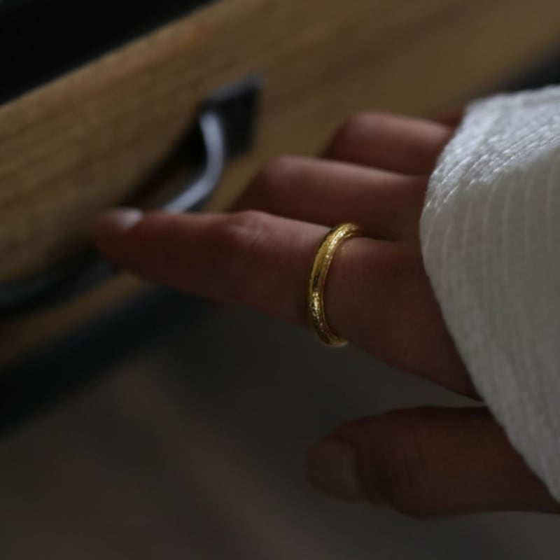 Youngglow Silver925 Foil Ring (2color)