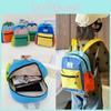 Sac à dos tendance léger pour enfants Unisexe Design bloc de couleurs élégant Matériau en nylon