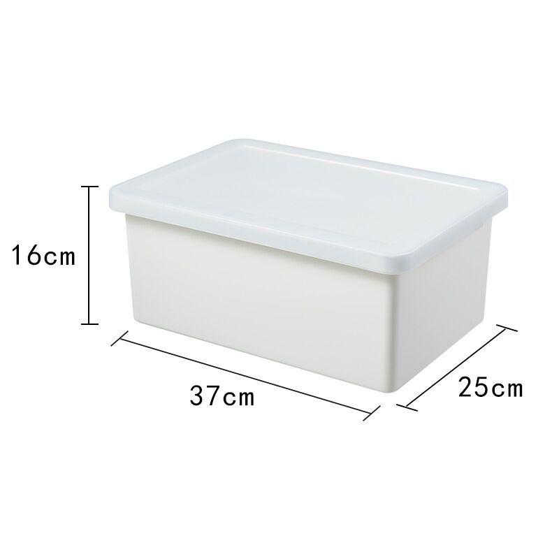 

Пластиковый органайзер-бокс с крышкой и выдвижным ящиком для косметики и туалетных принадлежностей Box + Transparent Lid