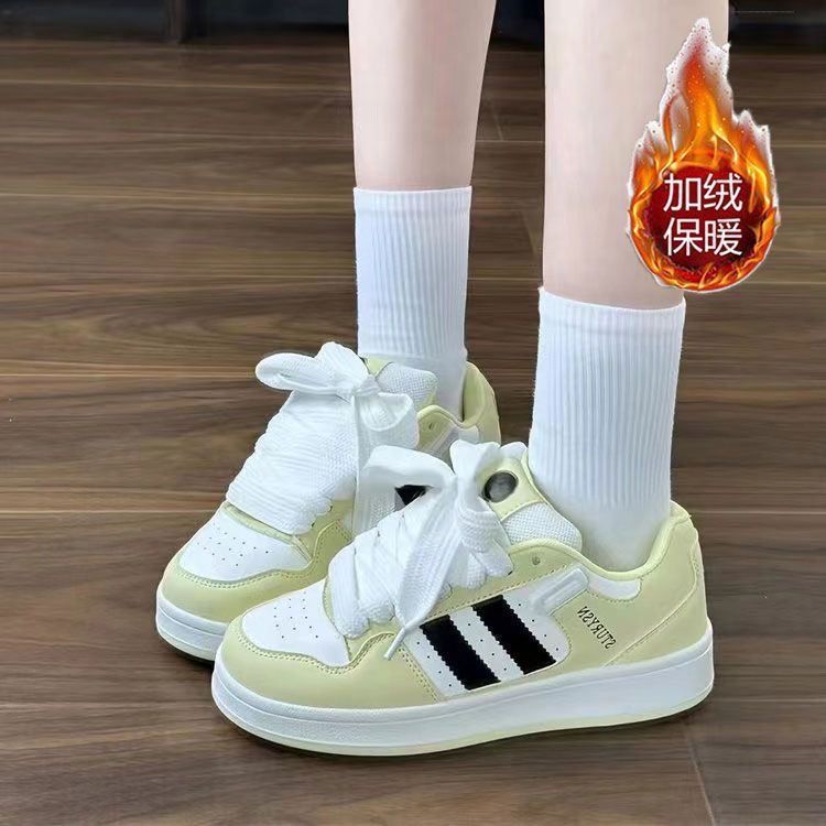 

Original niche Guochao platform bread shoes trendy autumn new versatile sports and leisure board shoes women 40