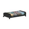 Large Under-Bed Storage Box with Wheels & Dustproof Fabric Lid
