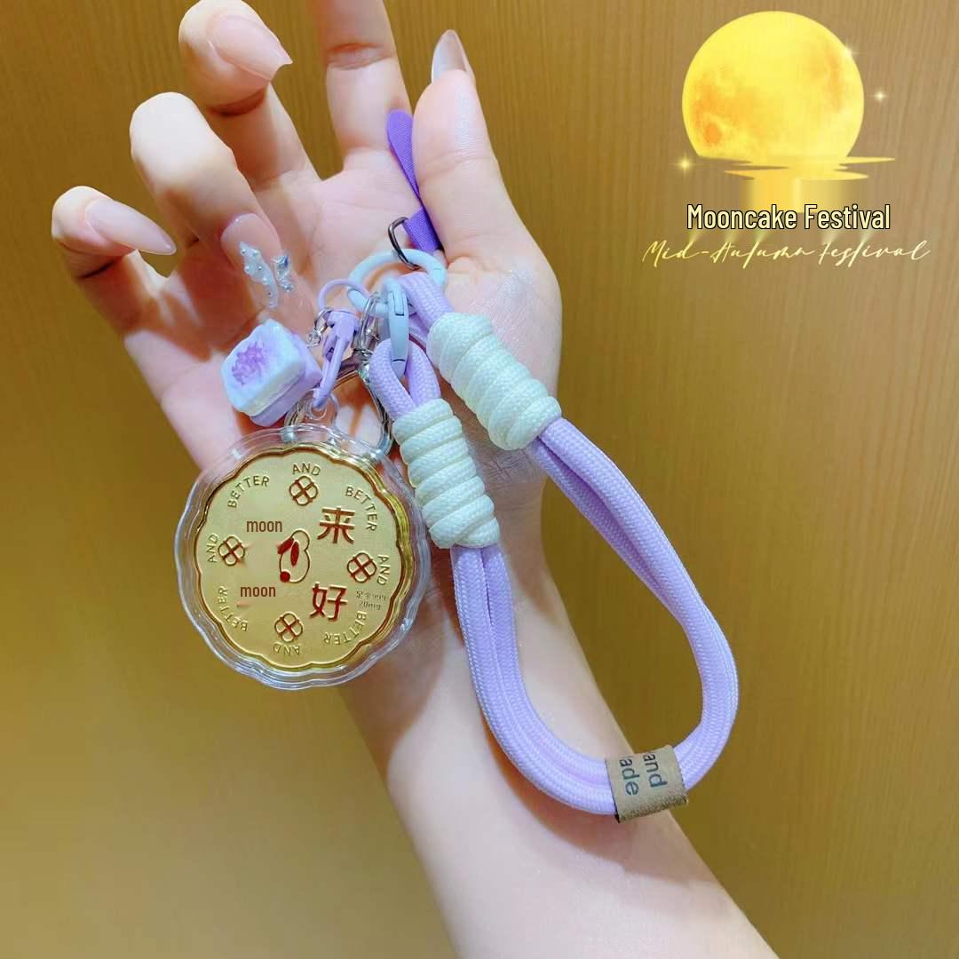 999 Pure Gold Mooncake Pendant - Mid-Autumn Gift by Better Month by Month Company
