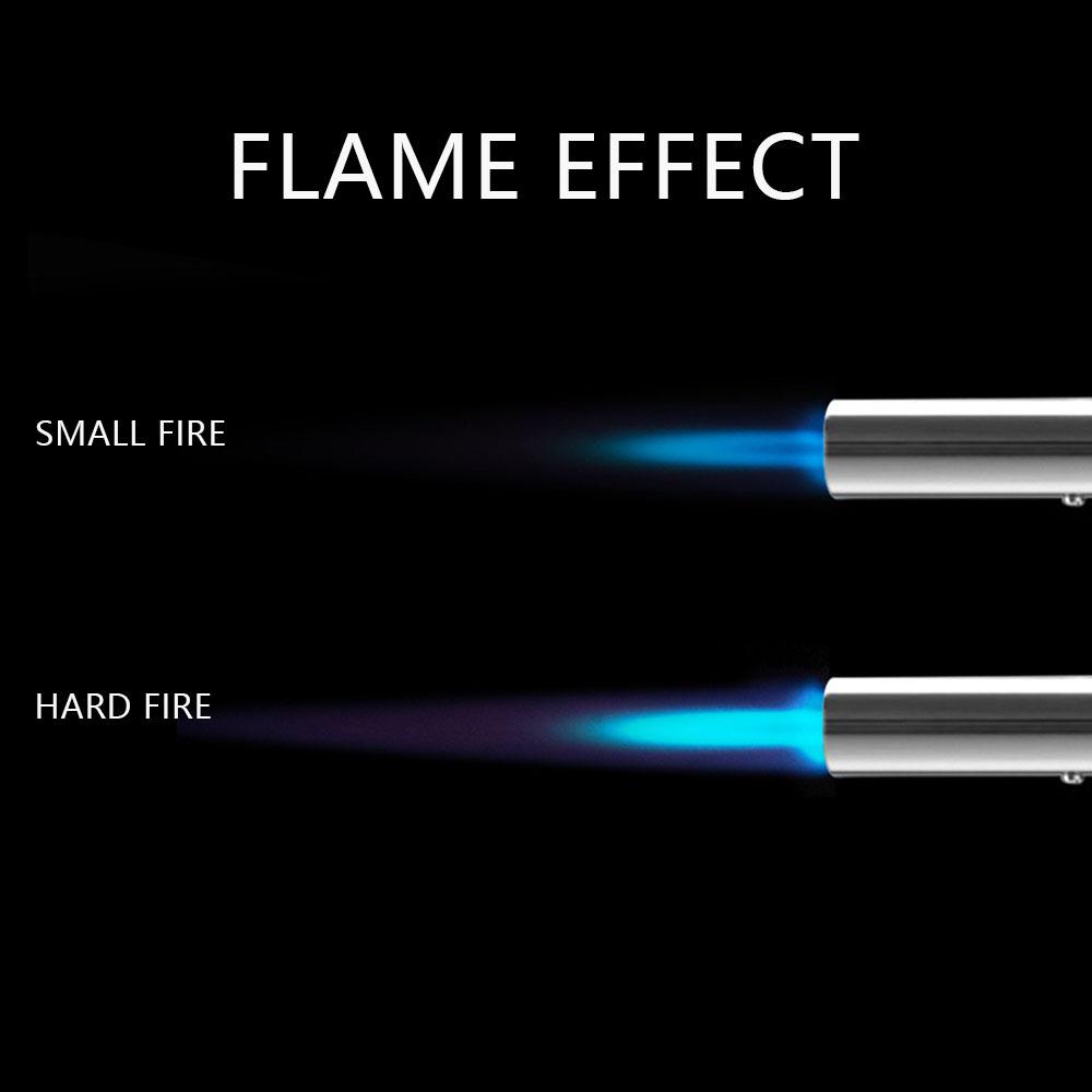 Nastavitelné plamenné plynové zapalovače Zapalovací hlava s obráceným použitím Kuchyňský tryskový zapalovač pro butanový zapalovač BBQ