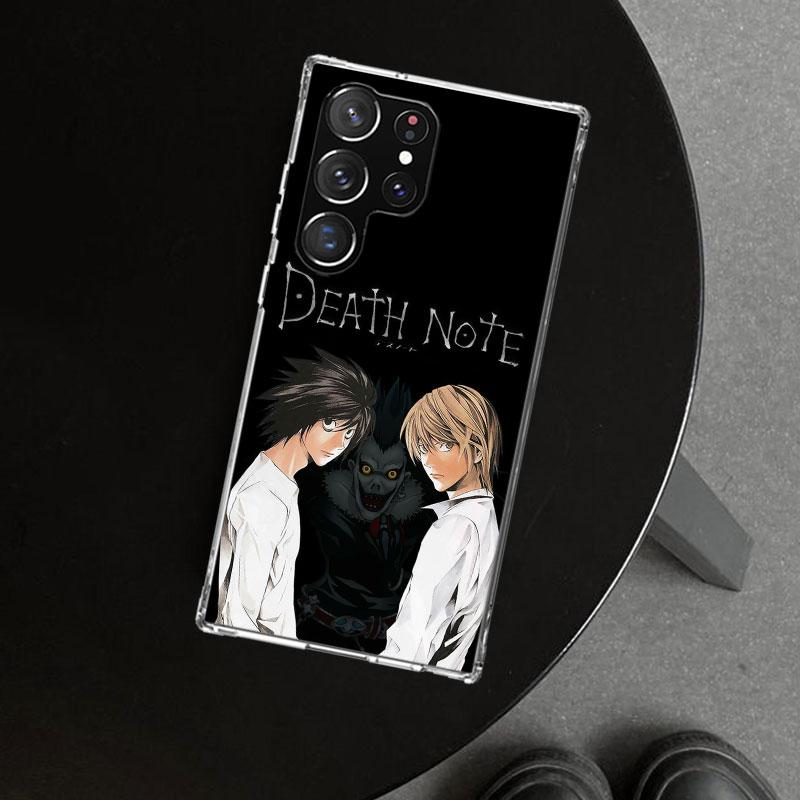 N-Note D-Death Anime Ryuk Phone Case Cover for Samsung Galaxy S26 S25 Edge S24 S23 Ultra S22 Plus S21 FE S20 + Art Customized Fu