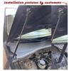 for Ford Focus MK1 1997-2007 Front Hood Bonnet Modify Gas Struts Shock Carbon Fiber Spring Damper Lift Supports Absorber