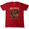 Herren Wu-Tang Clan Ziegelwand T-Shirt XX-Large Rot