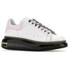 (WMNS) Alexander McQueen Larry Oversized Sneaker 'Clear Sole White Black' Women's 718255WIE818845