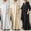 Cotton and Linen Loose Casual Women's Dress