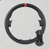 Custom Suede Leather Car Steering Wheel Cover For Nissan Almera (N16) X-Trail (T30) Primera (P12)Terrano 2 Pathfinder Paladin