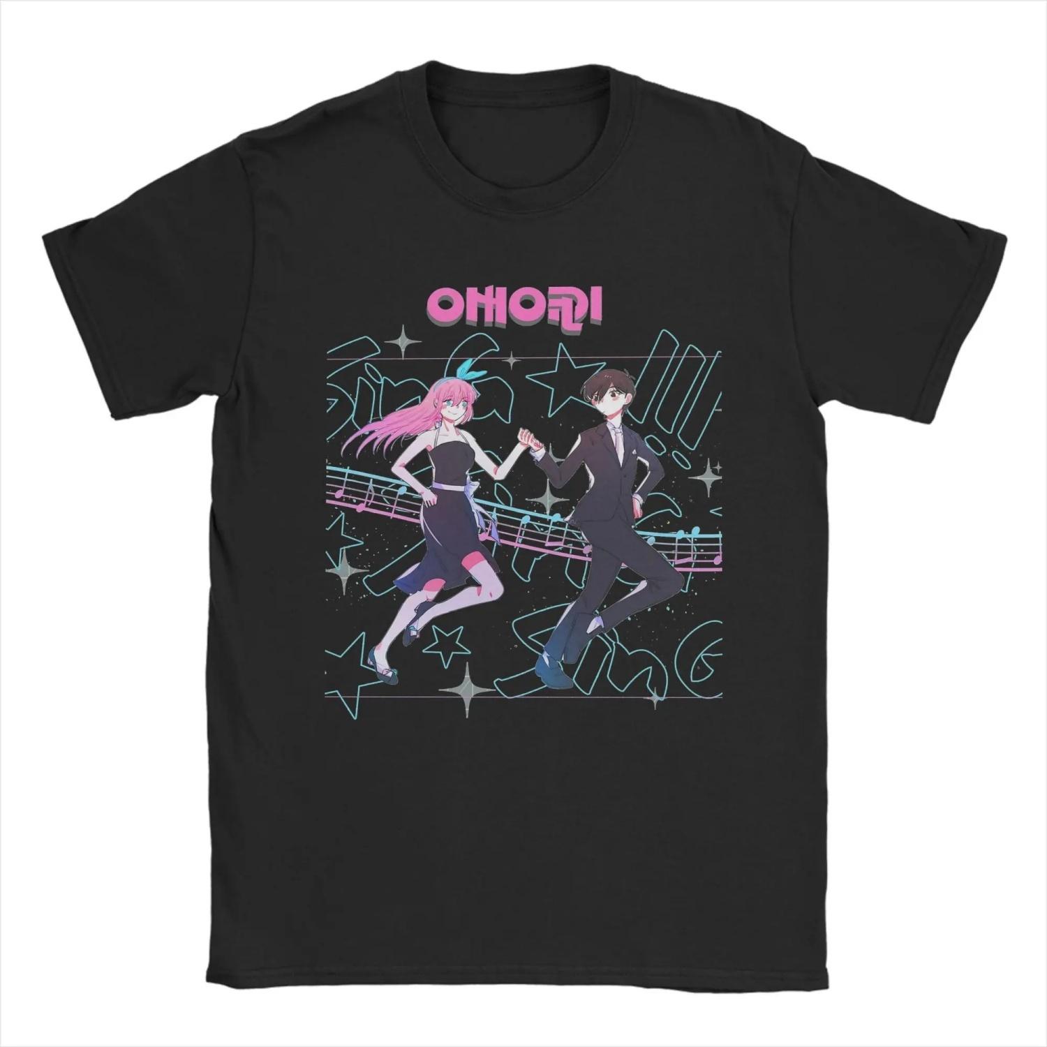 

Omori Game Sunny T Shirt for 100% Cotton Funny T-Shirt Round Collar Tees Short Sleeve Clothing Party S чёрный