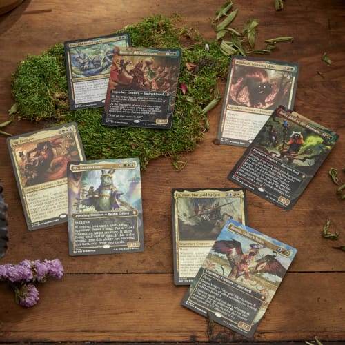 Magic: The Gathering Broombarrow Commander Deck Bundle - All 4 Decks (Animated Army, Family Matters, Peace Offering, and Resurrection)