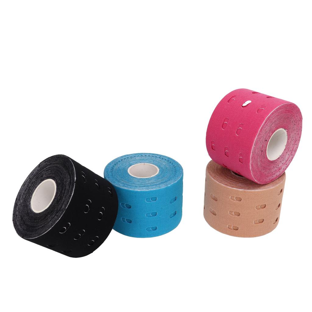 4Pcs Kinesiology Tape Waterproof Elastic Breathable Comfortable Athletic Body Tape for Sports Fitness