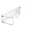 Household - Friendly Portable Stainless Steel Chicken Leg Holder and Grill Pan: Great for Oven Cooking and Outdoor Barbecues