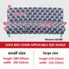 Armless Sofa Bed Cover Spandex Stretch Futon Slipcover Elastic Full Folding Couch Sofa Shield Fitted Full Folding Sofa Slipcover