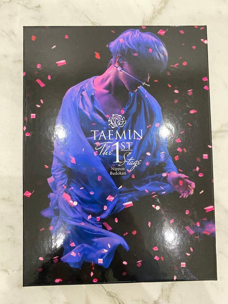 [USED] First Limited Edition Blu-ray TAEMIN 1st THE STAGE