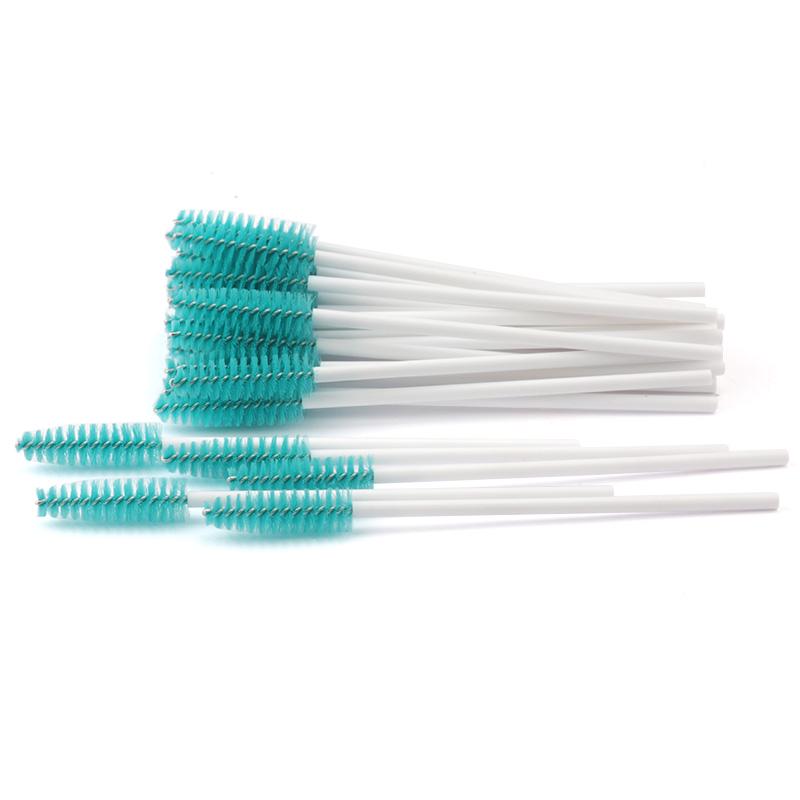 200Pcs Eyelash Extension Disposable Eyelash Brush Mascara Stick Applicator Propeller Eyebrow Makeup Brushes Set Makeup Tools