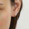 14k Pebble Ball Earrings (14k Gold) LFE17