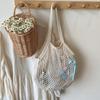 Portable Hollow Woven Shoulder Bag Korean Style Woven Grocery Bag Vacation Beach Bag  Swimming
