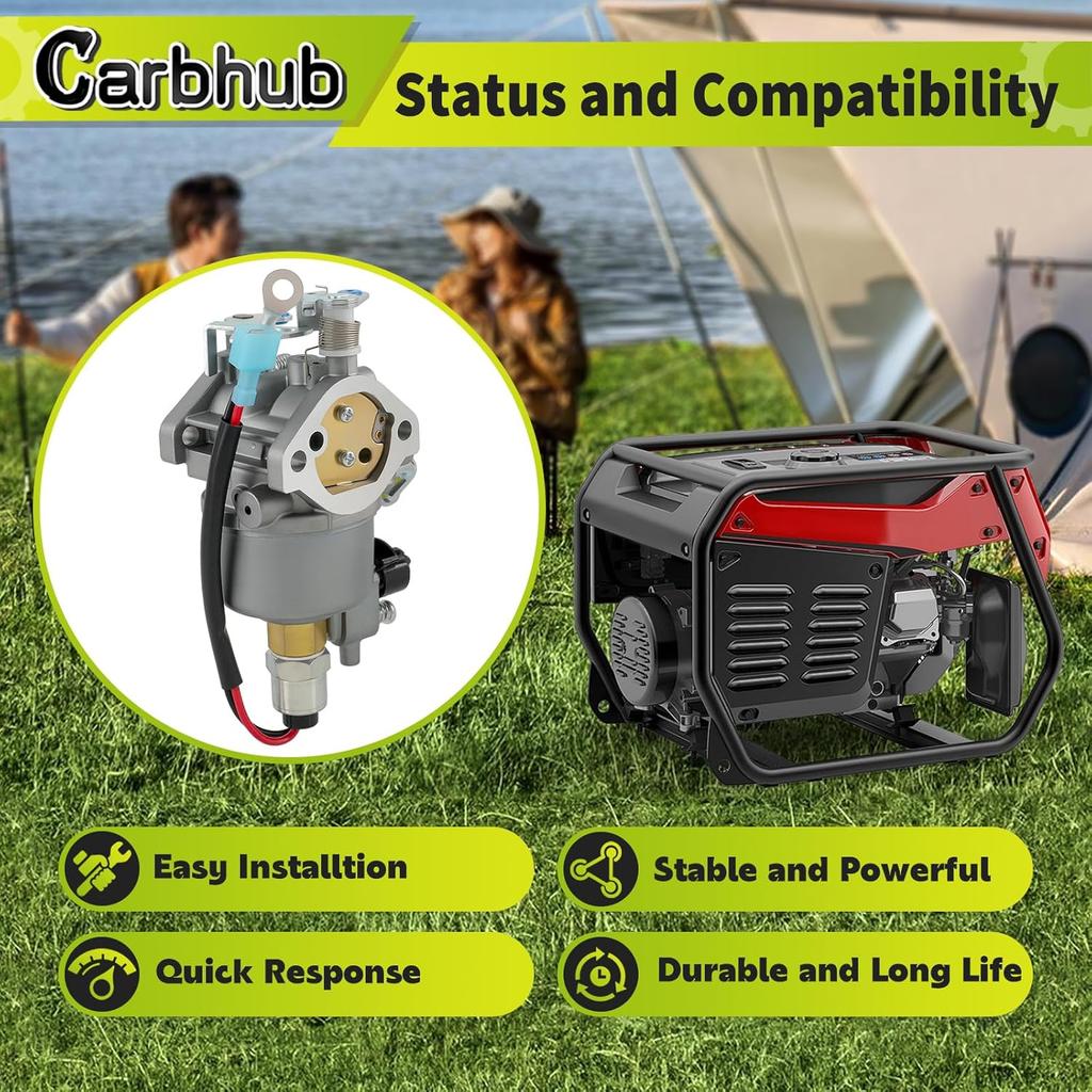 Carbhub 146-0785 Carburetor for Onan 146-0785 146-0803 Generator Carburetor KY Series A042P619, for Onan Cummins A041D736, Microquiet 4000 Watt