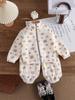 Autumn/Winter Plush Thickened Korean Style Kids Homewear Set - Warm Boys & Girls Clothing