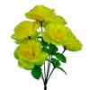 7 Head Artificial Flowers Rosa Chinensis Plants Wedding Floral Home Decor
