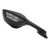 Motorcycle Rear View Side Mirrors with LED Turn Signal Light For Kawasaki Ninja ZX-10R ZX10R ZX 10R 2011 2012 2013 2014 2015