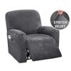 Stretchy Recliner Chair Covers Velvet Sofa Protector Thick Couch Slipcovers  Lazy Boy