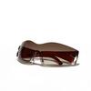 Glasses One-Piece Frameless Sunglasses Women'S Trend Personality Cycling Pentagram Sunglasses Men