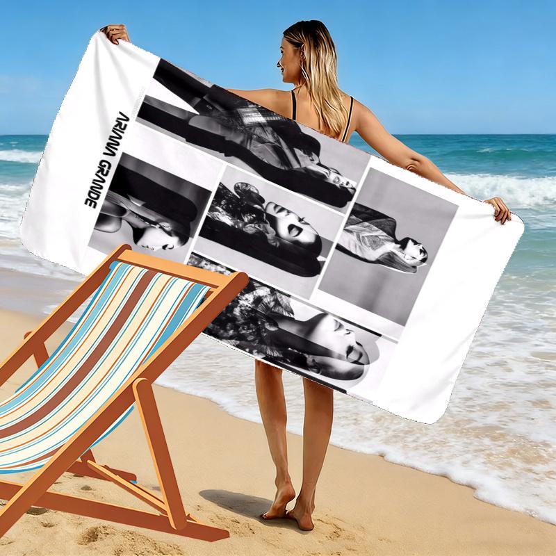 Ariana Grande Towel, Large Soft Quick Dry Towel for Beach Camping Swimming