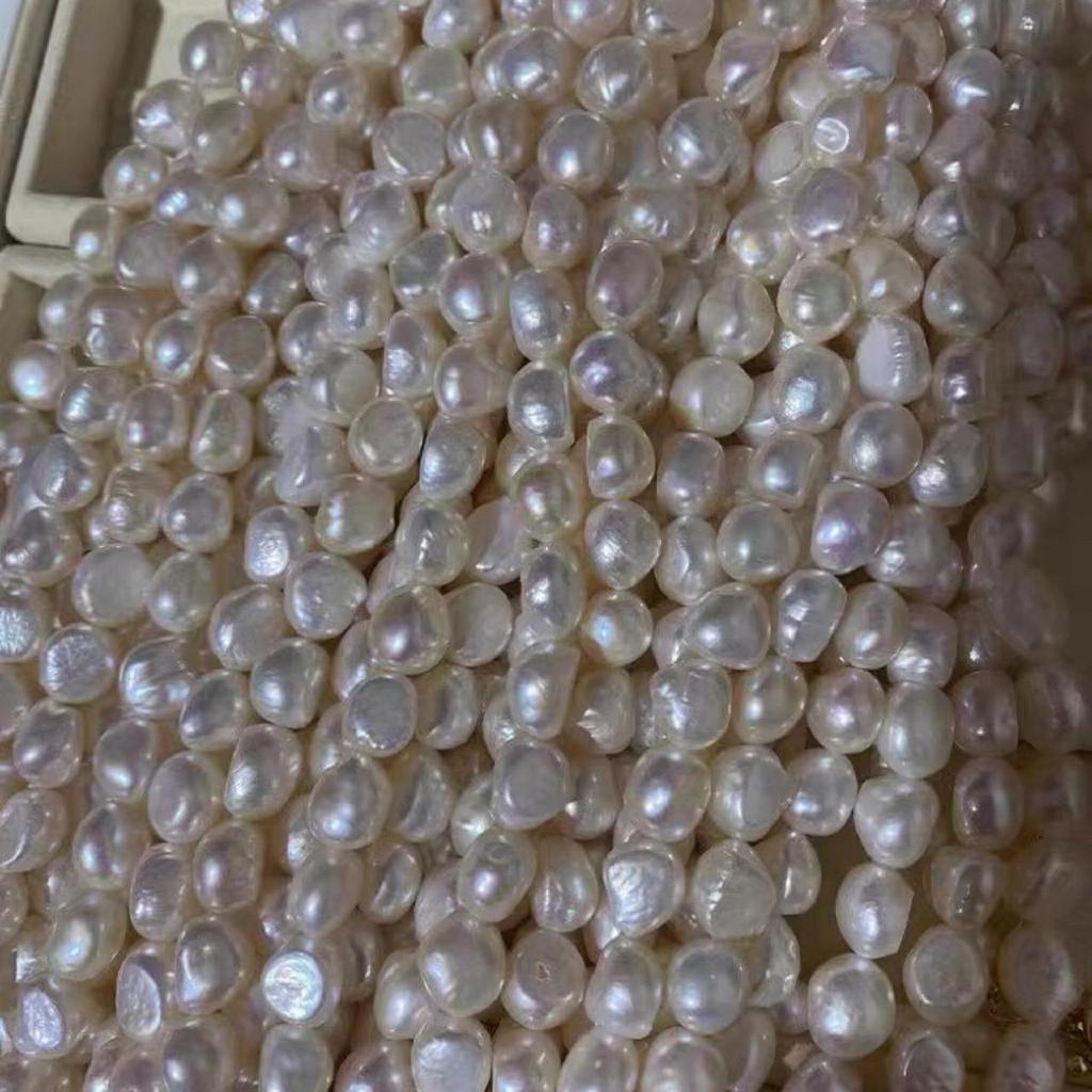 European & American Fashion Irregular Large Baroque Freshwater Pearl Necklace for Women