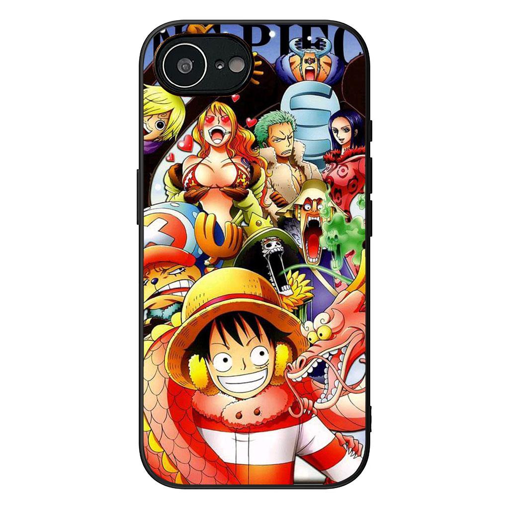 Anime Nami Luffy Zoro One Pieces Phone Cover for Apple iPhone 17 16 11 Pro XS Max XR 6 7 8 Plus 16E SE 2020 Air 5 SE2 Case