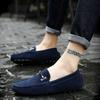 Luxury Men Loafers Slip on Sneakers Casual Boat Shoes New Fashion Male Driving Shoes Soft Moccasins Suede Flat Men Shoes Zapatos
