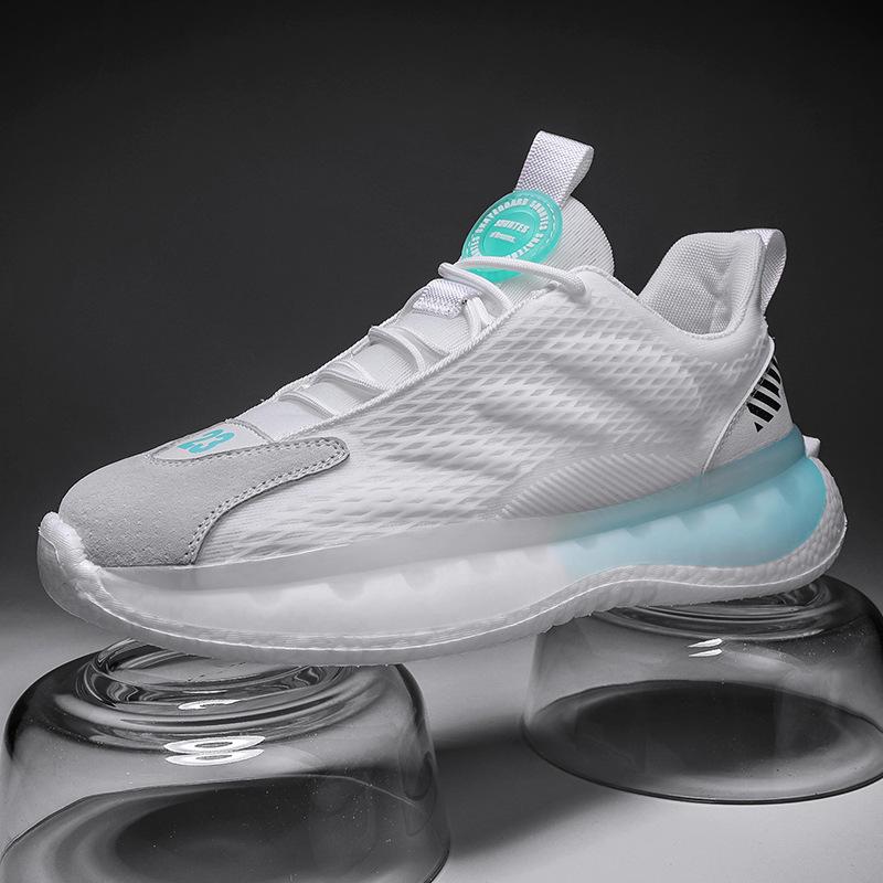 Sneakers Men's Shoes New Summer Popcorn Mesh Breathable Running Shoes Young and Young Casual Versatile Trendy Shoes