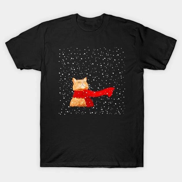 Tabby loves Snow.... Made in Australia T-Shirt S