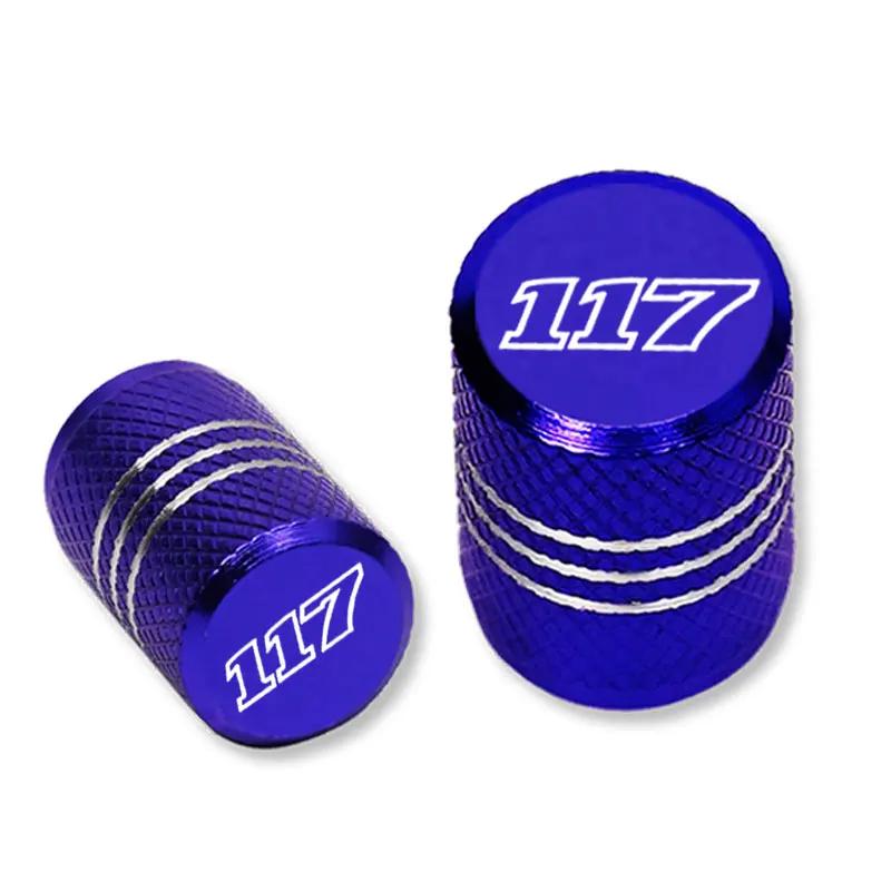 For Harley Softail Low Rider ST FXLRST FXRST Breakout Touring CVO 117 Motorcycle Accessories CNC Tire Valve Stem Cap Cover Plugs