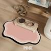 Non-Slip Cat Feeding Mat - 3 Cute Cats Design, Leak-Proof & Easy To Clean, Durable Silica Mud Pet Food Mat , Stylish & Functional Pet Placemat