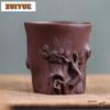 100ml Yixing Zisha Baumstumpf Teetasse Zen Teeschale Wasserkrug Teeverkostung Duftbecher Jianzhan Meistertassen Für Tee-Dekorationen