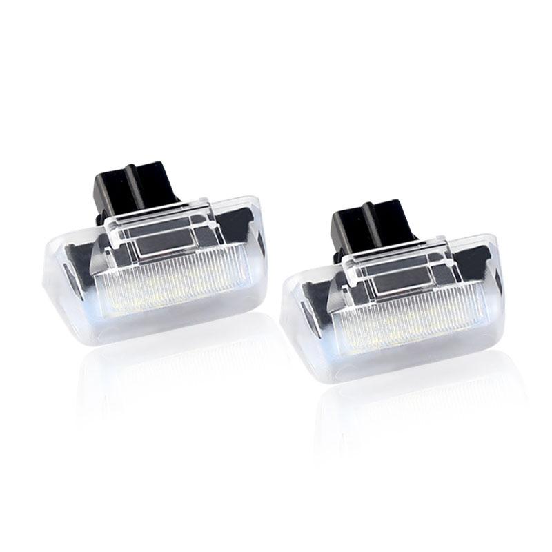 

2PCS OEM# 1732840, 6161387 White 12V LED License Number Plate Lights Lamp For Ford Transit Tourneo Connect Courier MK4/5/6/7
