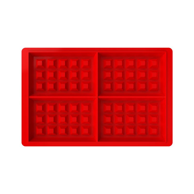 Premium Silicone Waffle & Cookie Mold Set for DIY Baking