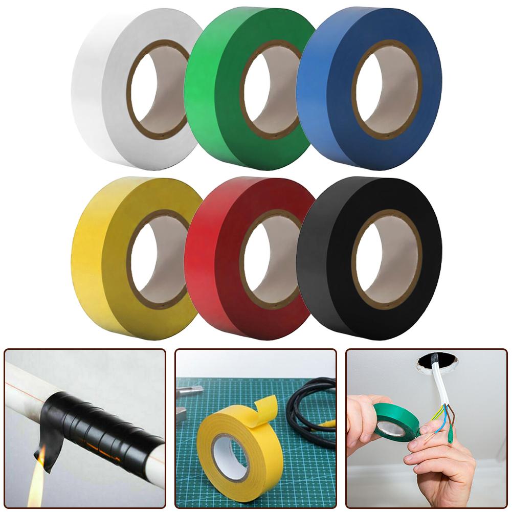 Electrical Tape Insulation Tape Flame Retardant Insulation Automotive Fabric PVC Tape Waterproof Noise Resistance Adhesives Tape